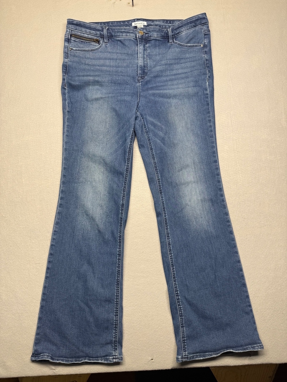 Athleta Bootcut Jeans Women's 18X Blue Denim